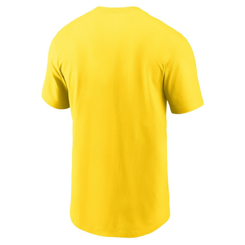 Los Angeles Rams Primetime Helmet Essential T-Shirt Gold | Nike for Sale