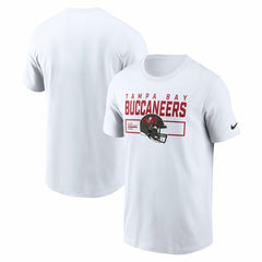 Tampa Bay Buccaneers Primetime Helmet Essential T-Shirt White | Nike for Sale