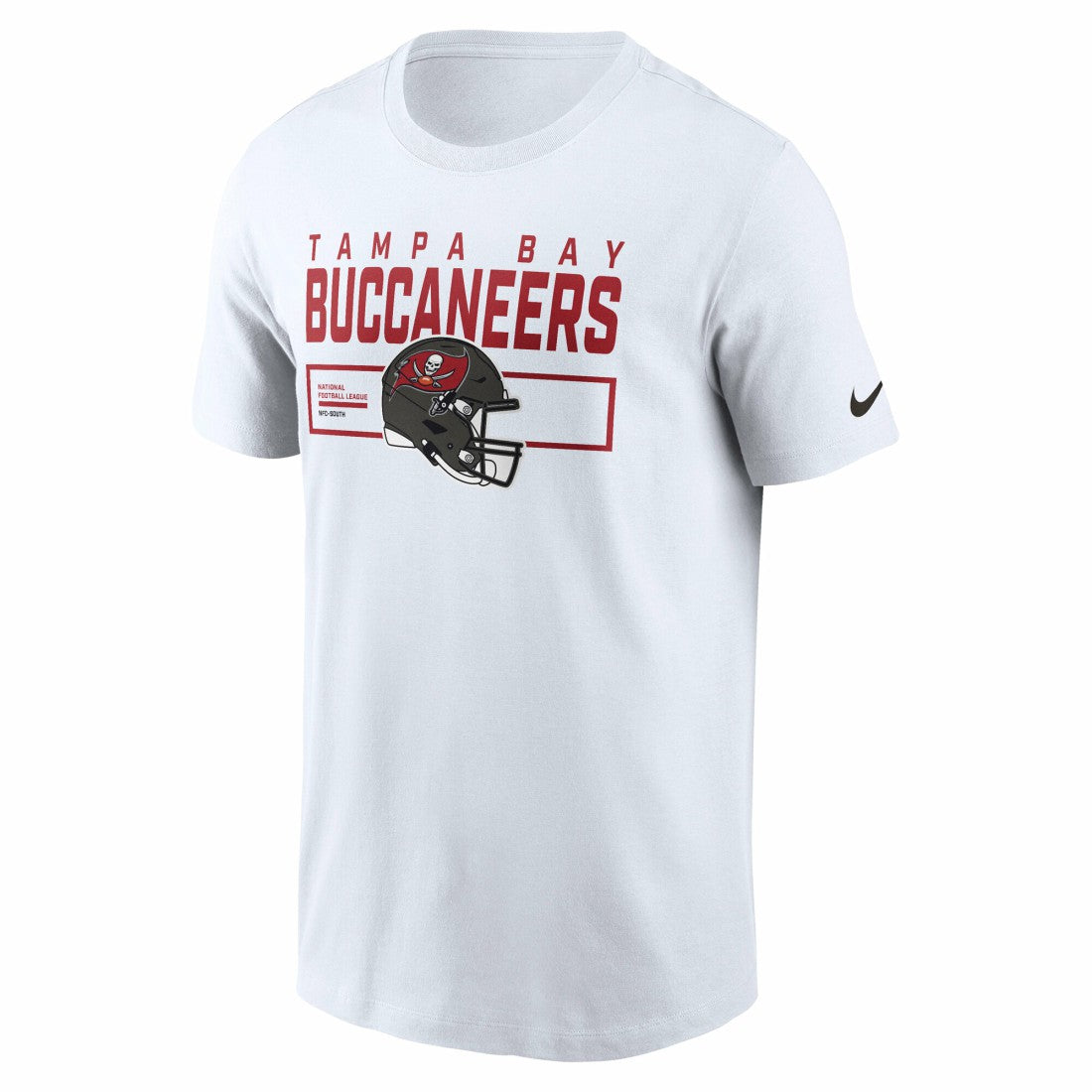 Tampa Bay Buccaneers Primetime Helmet Essential T-Shirt White | Nike for Sale