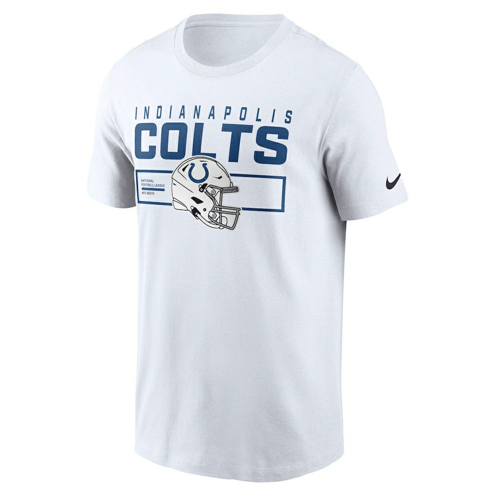 Indianapolis Colts Primetime Helmet Essential T-Shirt White | Nike for Sale