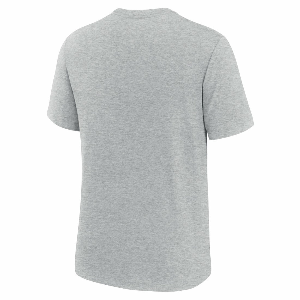 Detroit Lions Long Pass Tri-Blend T-Shirt Heather Gray | Nike for Sale