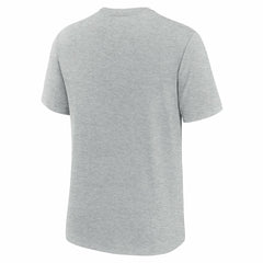 Detroit Lions Long Pass Tri-Blend T-Shirt Heather Gray | Nike for Sale