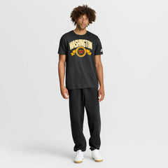 Washington Commanders Rewind Front and Back Hit Essential T-Shirt Black | Nike for Sale