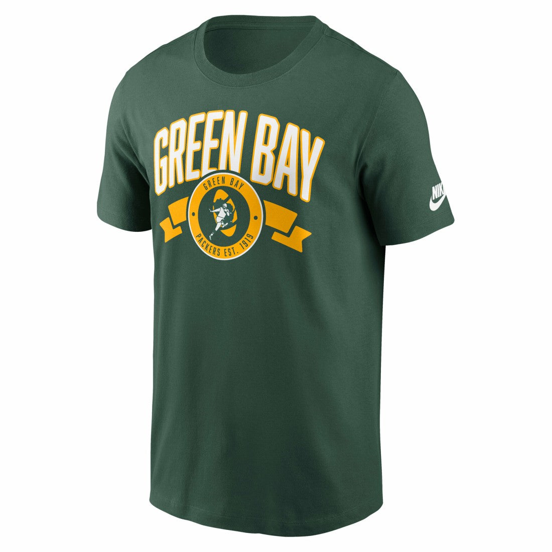 Green Bay Packers Rewind Front and Back Hit Essential T-Shirt Green | Nike for Sale