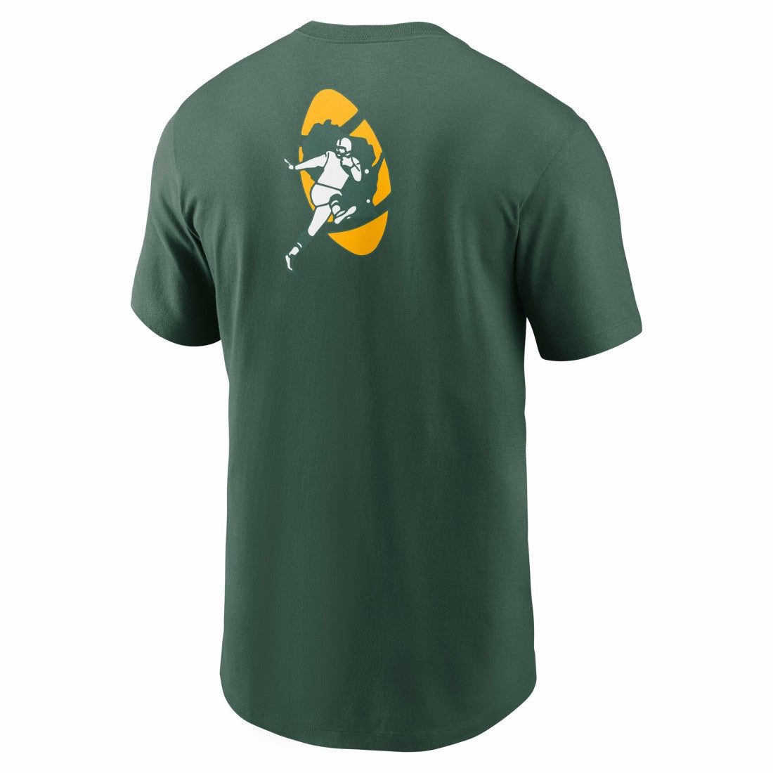 Green Bay Packers Rewind Front and Back Hit Essential T-Shirt Green | Nike for Sale