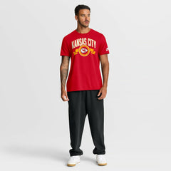 Kansas City Chiefs Rewind Front and Back Hit Essential T-Shirt Red | Nike for Sale