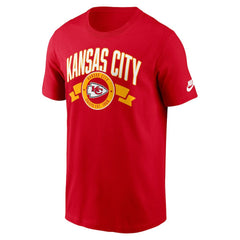Kansas City Chiefs Rewind Front and Back Hit Essential T-Shirt Red | Nike for Sale