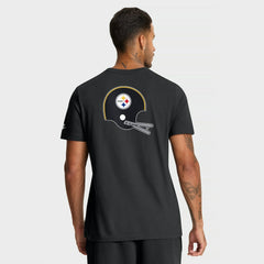 Pittsburgh Steelers Rewind Front and Back Hit Essential T-Shirt Black | Nike for Sale
