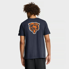 Chicago Bears Rewind Front and Back Hit Essential T-Shirt Navy | Nike for Sale
