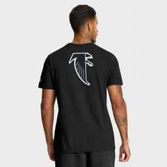 Atlanta Falcons Rewind Front and Back Hit Essential T-Shirt Black | Nike for Sale