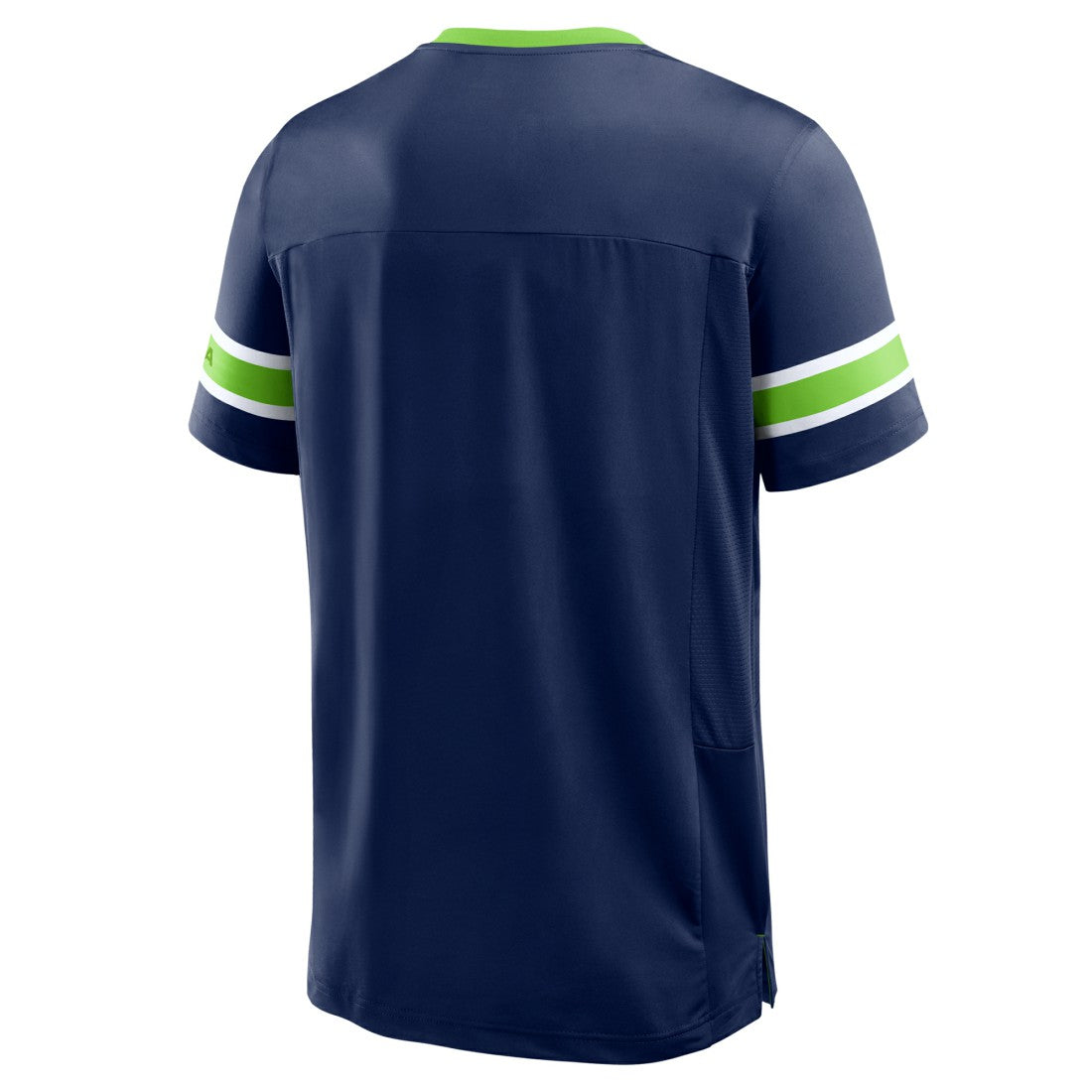 Seattle Seahawks Hometown Premium Hashmark V-Neck T-Shirt College Navy | Fanatics