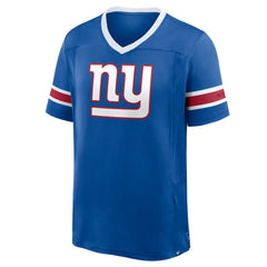 New York Giants Hometown Premium Hashmark V-Neck T-Shirt Royal | Fanatics