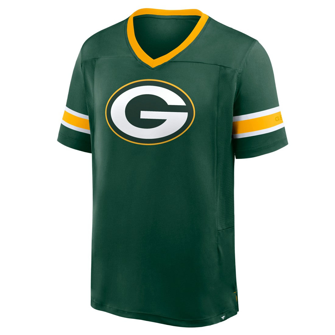 Green Bay Packers Hometown Premium Hashmark V-Neck T-Shirt Green | Fanatics