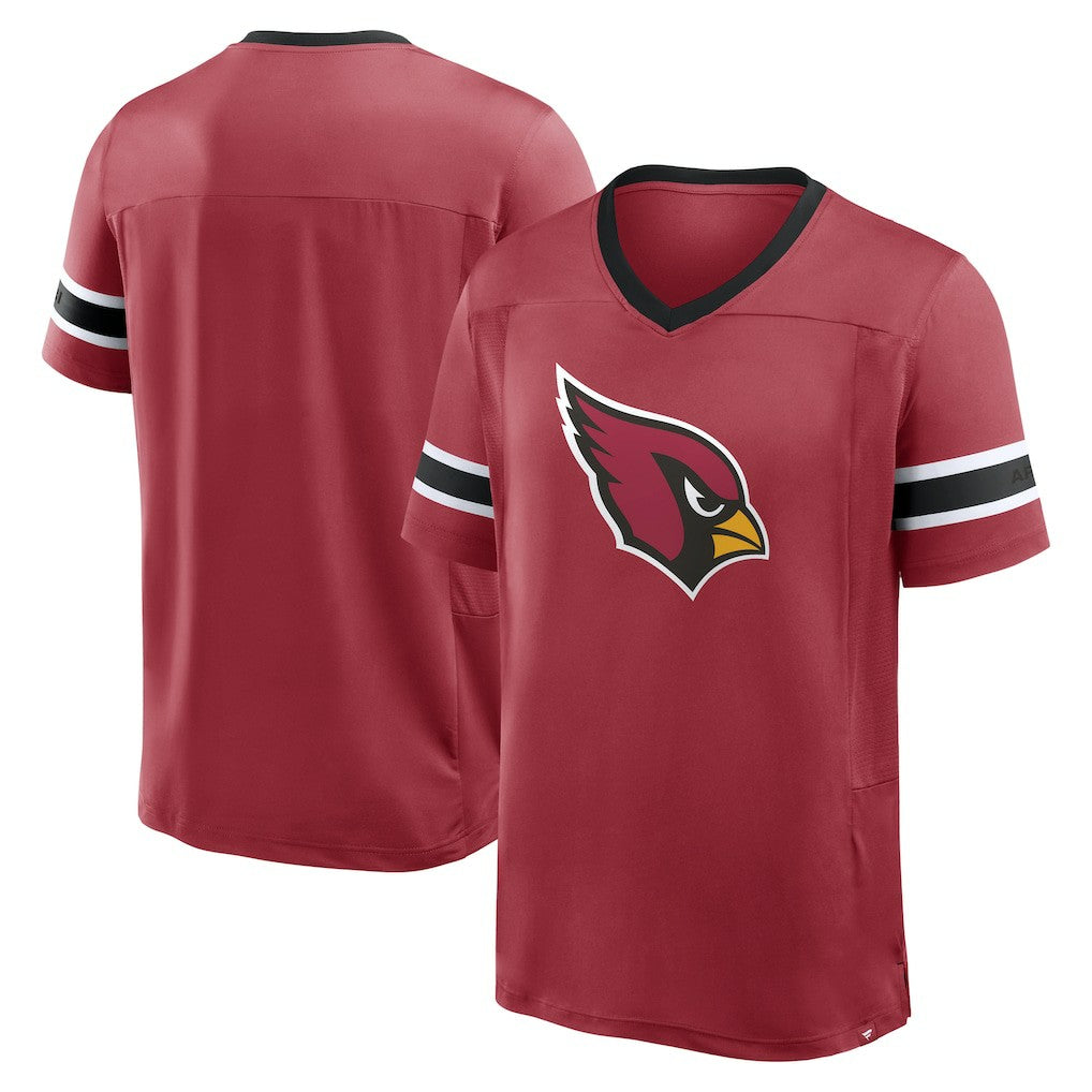 Arizona Cardinals Hometown Premium Hashmark V-Neck T-Shirt Cardinal | Fanatics