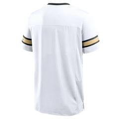 New Orleans Saints Redzone Hashmark V-Neck T-Shirt White | Fanatics