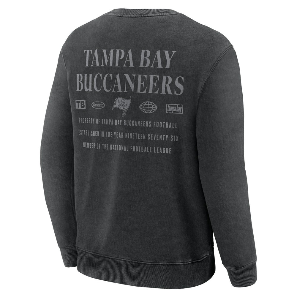 Tampa Bay Buccaneers Deep Route Pullover Sweatshirt Black | Fanatics