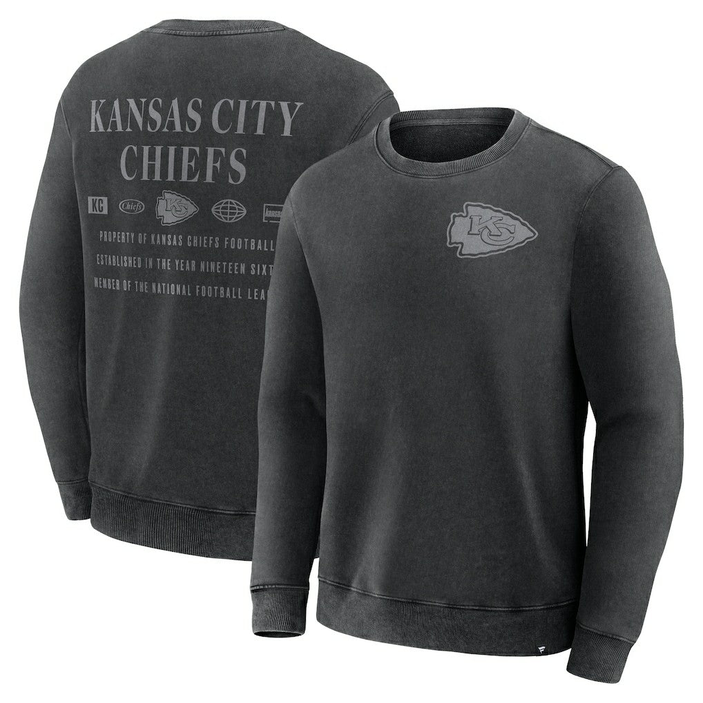Kansas City Chiefs Deep Route Pullover Sweatshirt Black | Fanatics