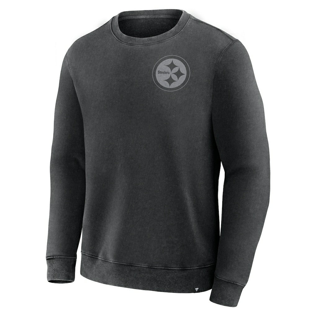 Pittsburgh Steelers Deep Route Pullover Sweatshirt Black | Fanatics