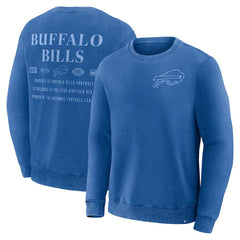 Buffalo Bills Deep Route Pullover Sweatshirt Royal | Fanatics