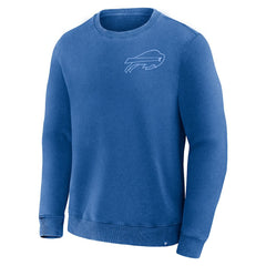 Buffalo Bills Deep Route Pullover Sweatshirt Royal | Fanatics
