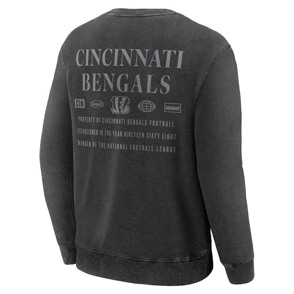Cincinnati Bengals Deep Route Pullover Sweatshirt Black | Fanatics