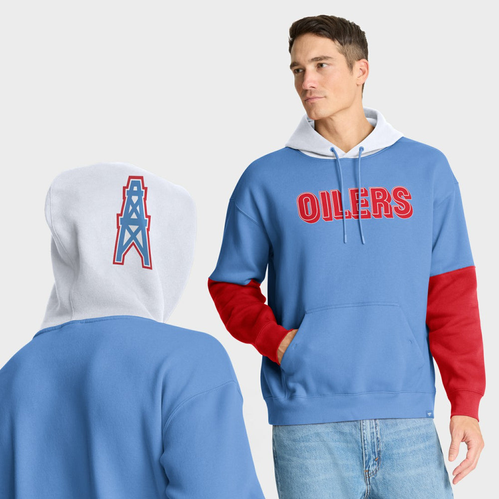 Tennessee Titans Helmet Retro Pullover Hoodie Light Blue | Fanatics
