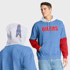Tennessee Titans Helmet Retro Pullover Hoodie Light Blue | Fanatics