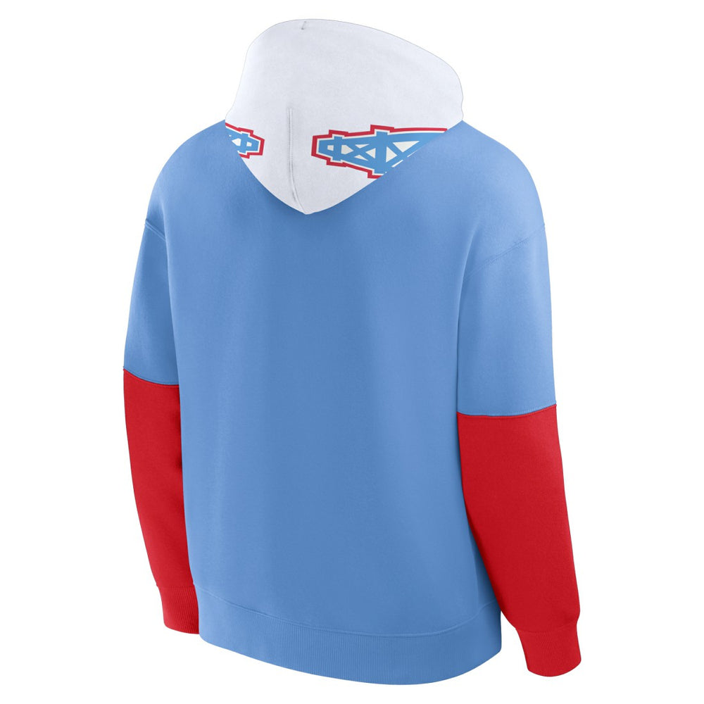 Tennessee Titans Helmet Retro Pullover Hoodie Light Blue | Fanatics