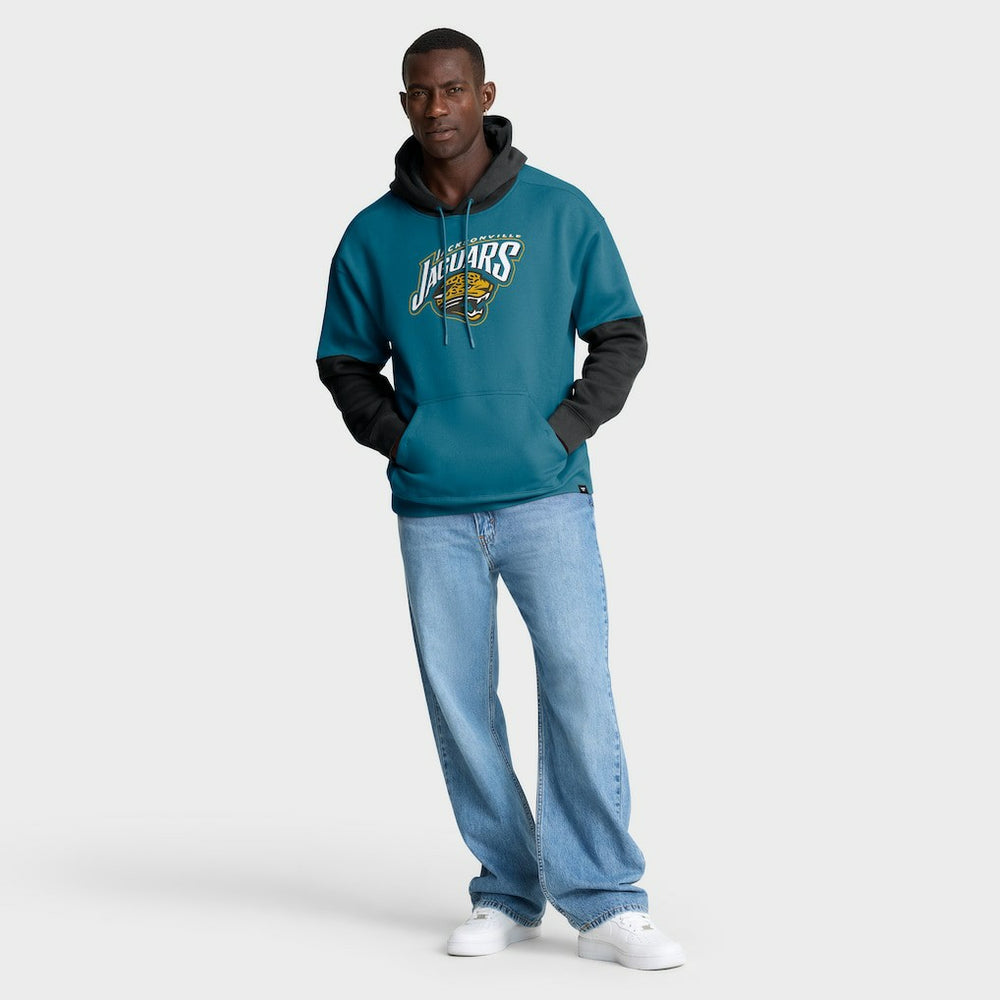 Jacksonville Jaguars Helmet Retro Pullover Hoodie Teal | Fanatics