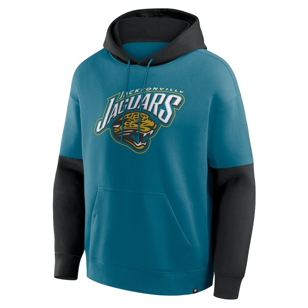 Jacksonville Jaguars Helmet Retro Pullover Hoodie Teal | Fanatics