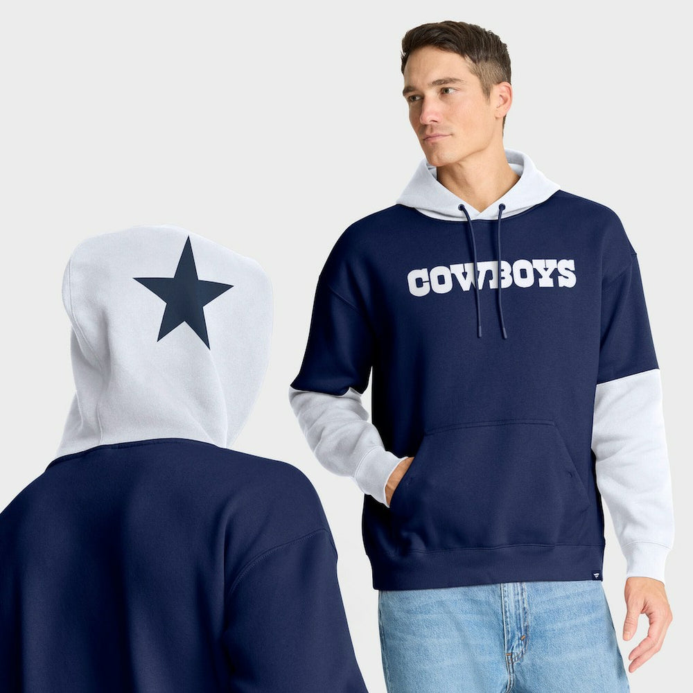 Dallas Cowboys Helmet Retro Pullover Hoodie Navy | Fanatics