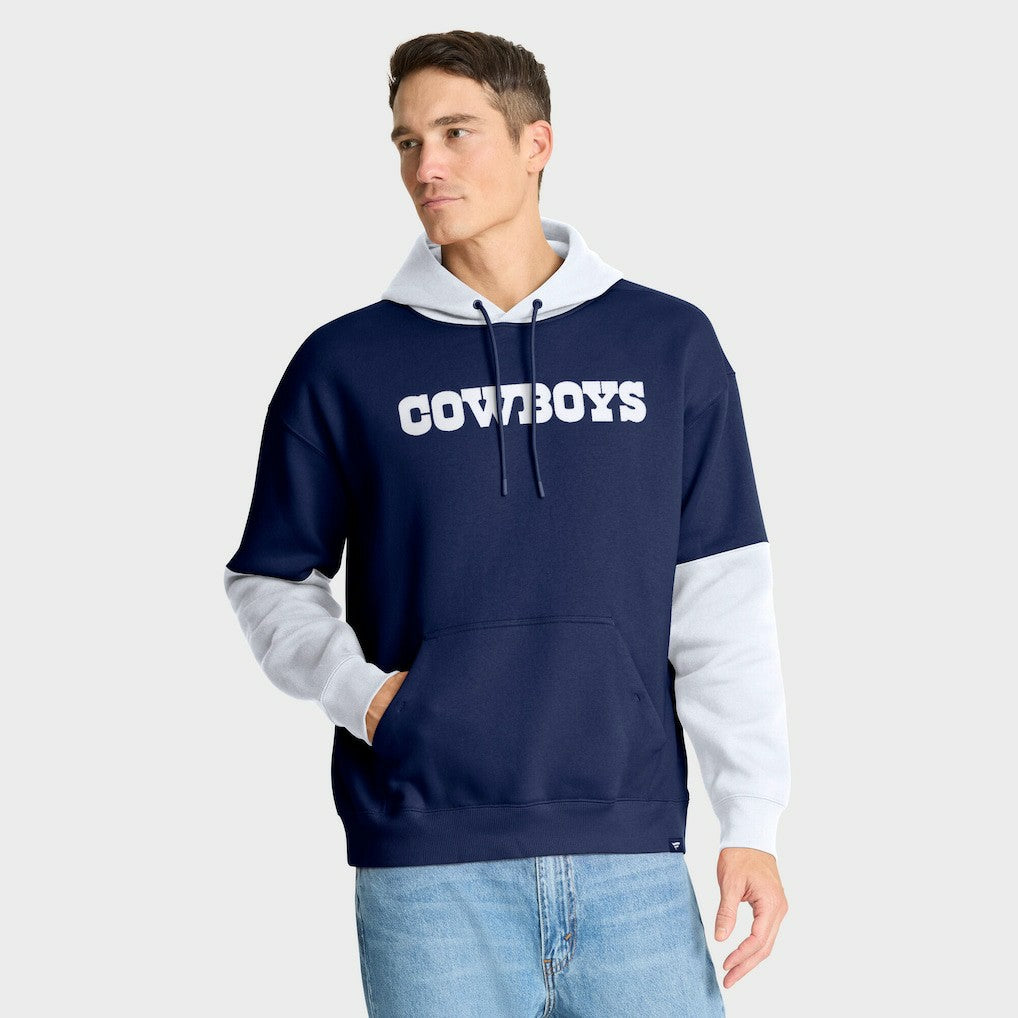 Dallas Cowboys Helmet Retro Pullover Hoodie Navy | Fanatics