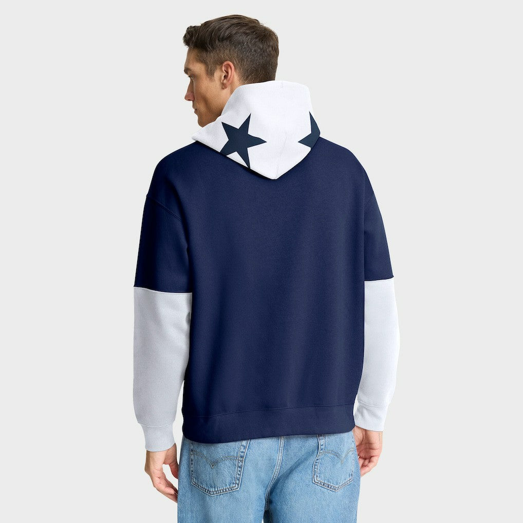 Dallas Cowboys Helmet Retro Pullover Hoodie Navy | Fanatics