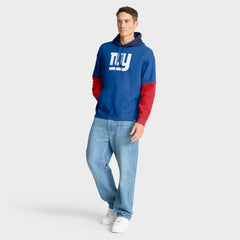 New York Giants Helmet Retro Pullover Hoodie Royal | Fanatics