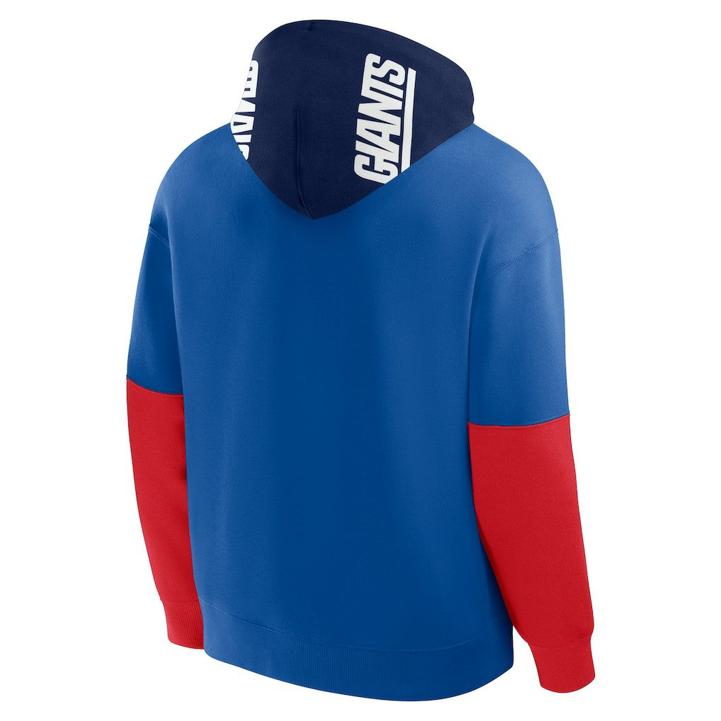 New York Giants Helmet Retro Pullover Hoodie Royal | Fanatics