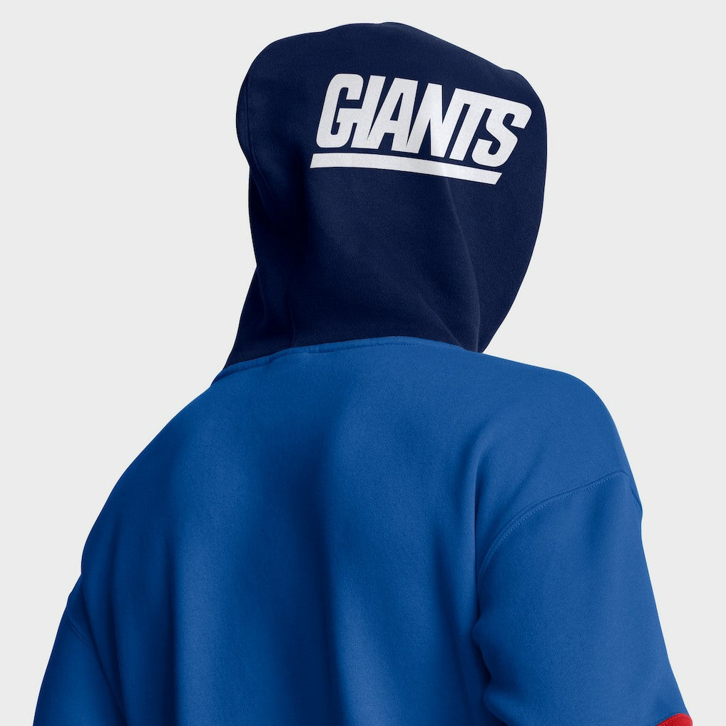 New York Giants Helmet Retro Pullover Hoodie Royal | Fanatics