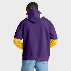 Minnesota Vikings Helmet Retro Pullover Hoodie Purple | Fanatics