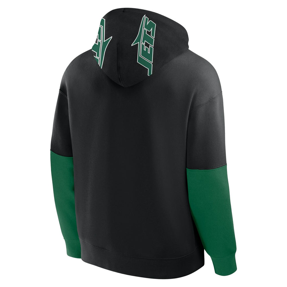 New York Jets Helmet Alt Pullover Hoodie Black | Fanatics