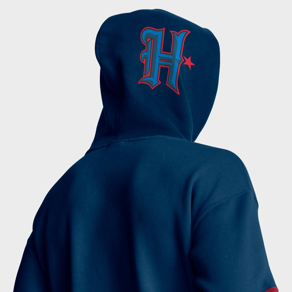 Houston Texans Helmet Alt Pullover Hoodie Navy | Fanatics