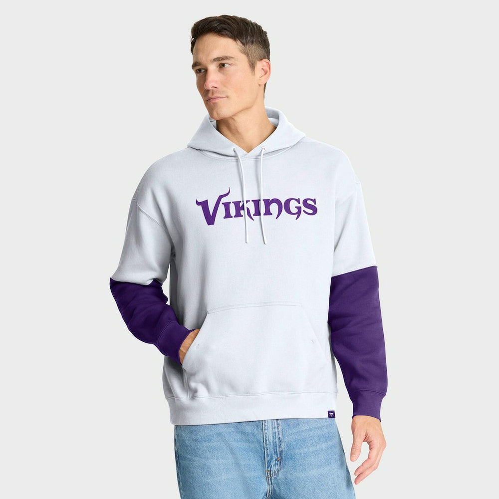 Minnesota Vikings Helmet Alt Pullover Hoodie White | Fanatics