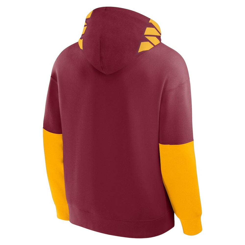 Washington Commanders Helmet Pullover Hoodie Burgundy | Fanatics