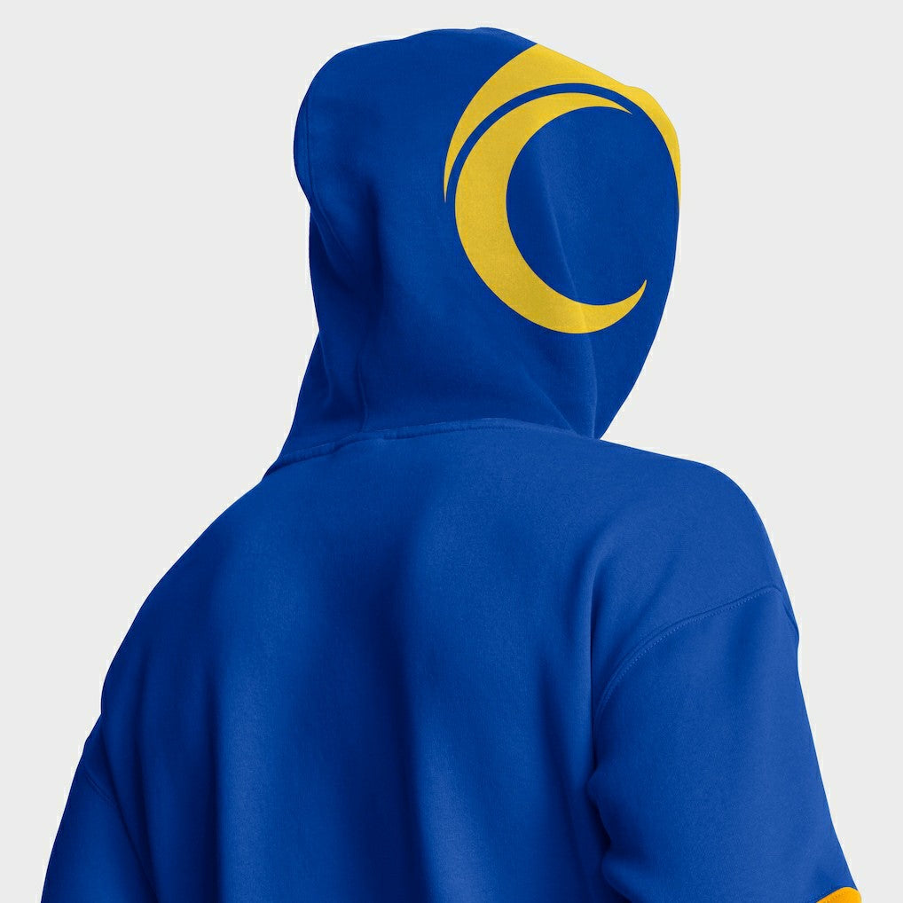 Los Angeles Rams Helmet Pullover Hoodie Royal | Fanatics