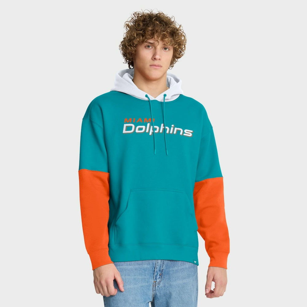 Miami Dolphins Helmet Pullover Hoodie Aqua | Fanatics