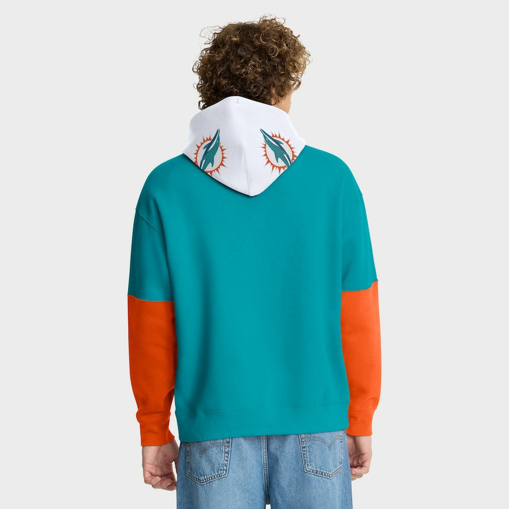 Miami Dolphins Helmet Pullover Hoodie Aqua | Fanatics