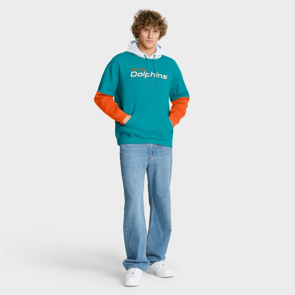 Miami Dolphins Helmet Pullover Hoodie Aqua | Fanatics