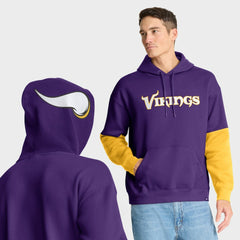 Minnesota Vikings Helmet Pullover Hoodie Purple | Fanatics