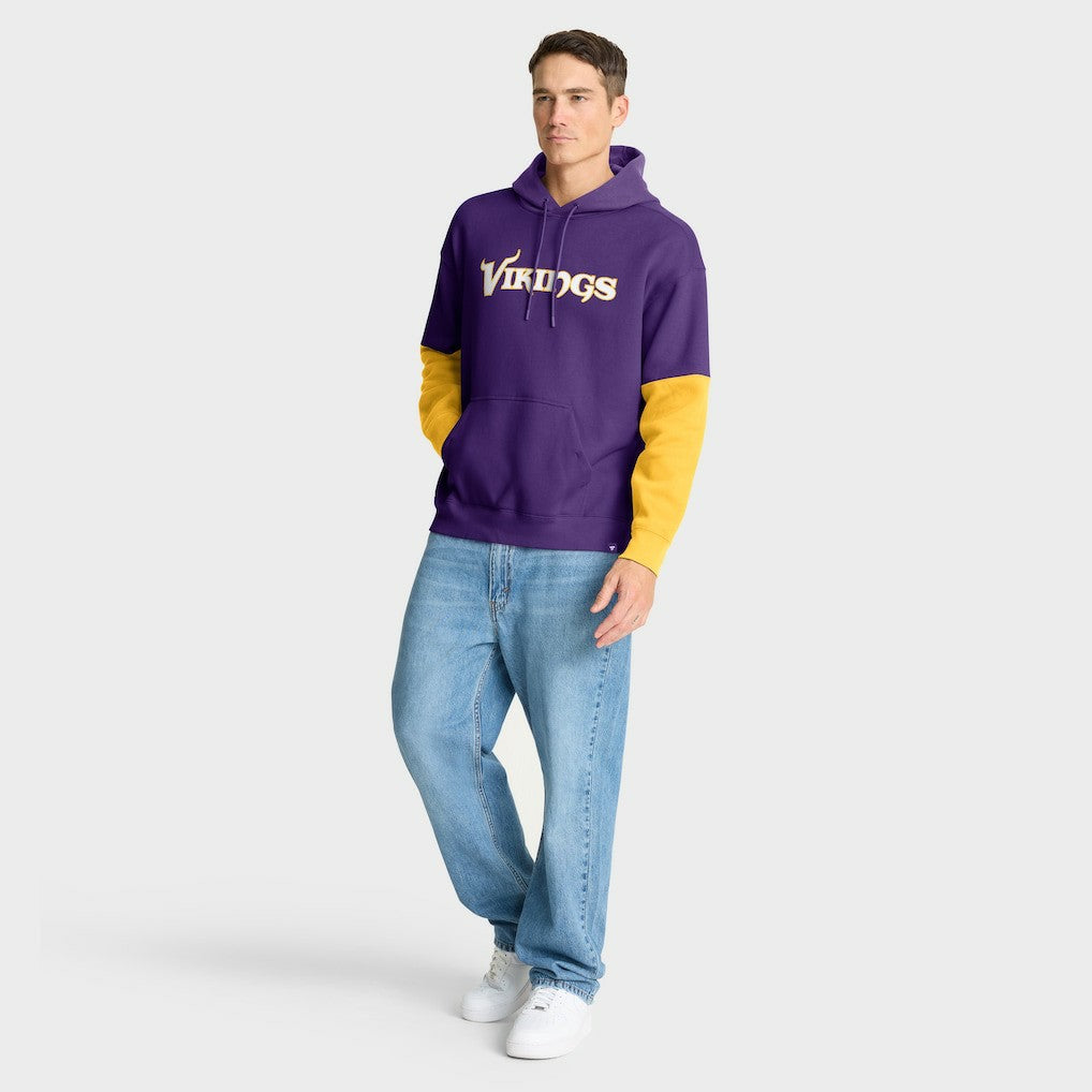 Minnesota Vikings Helmet Pullover Hoodie Purple | Fanatics