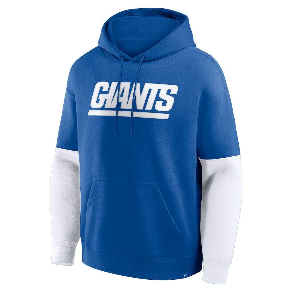 New York Giants Helmet Pullover Hoodie Royal | Fanatics