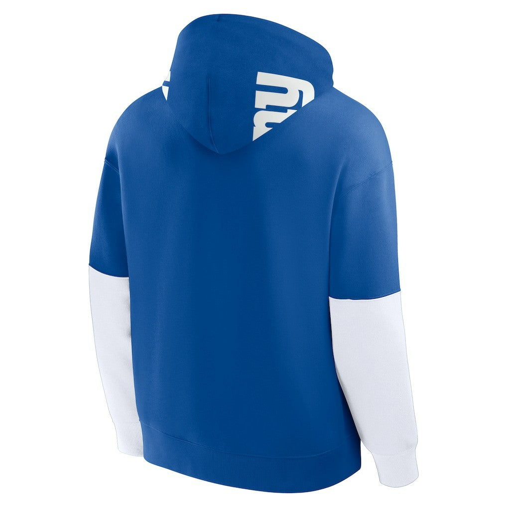 New York Giants Helmet Pullover Hoodie Royal | Fanatics