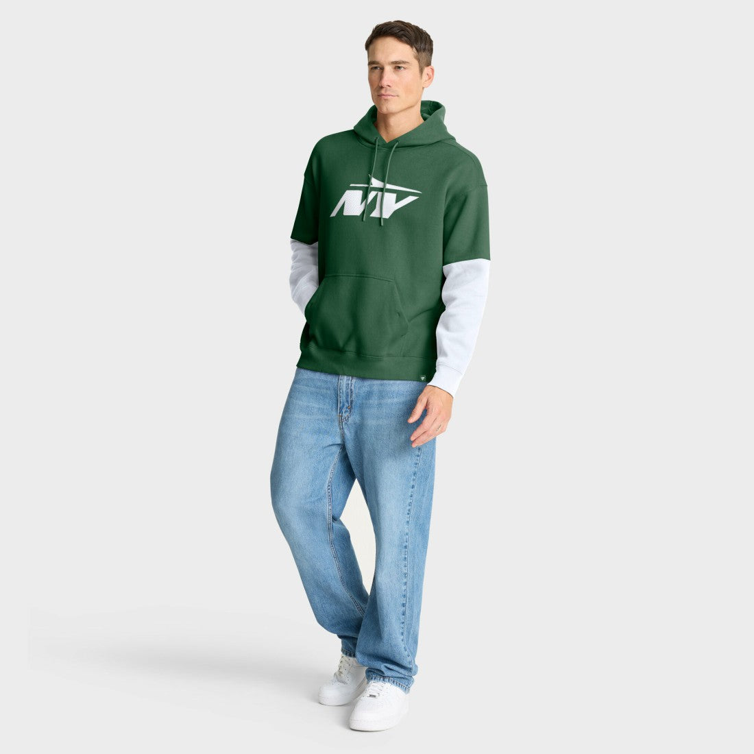 New York Jets Helmet Pullover Hoodie Green | Fanatics